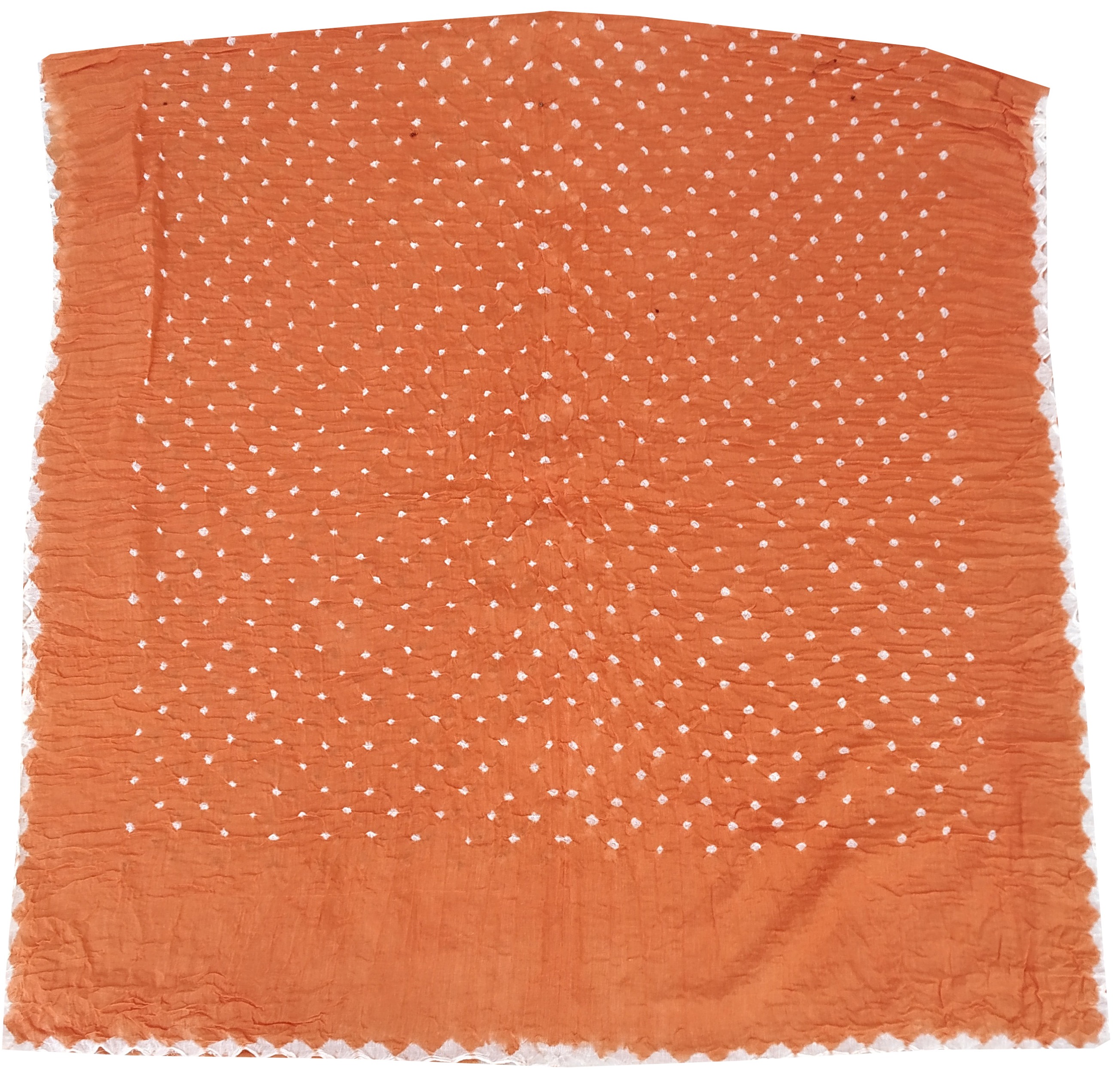 Peach Bandhani Dress - AHVAN Handicrafts