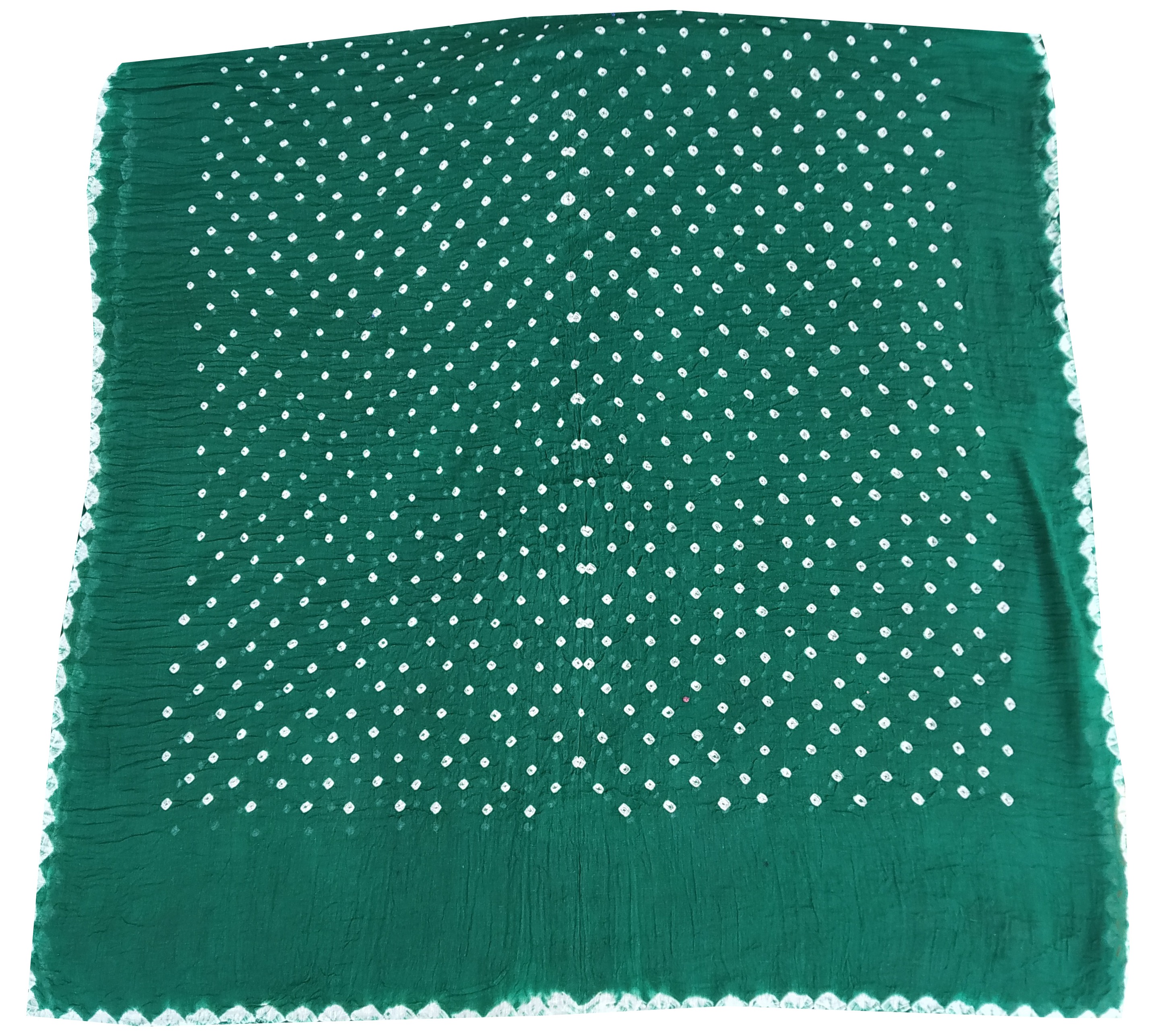 Green Bandhani Dress - AHVAN Handicrafts