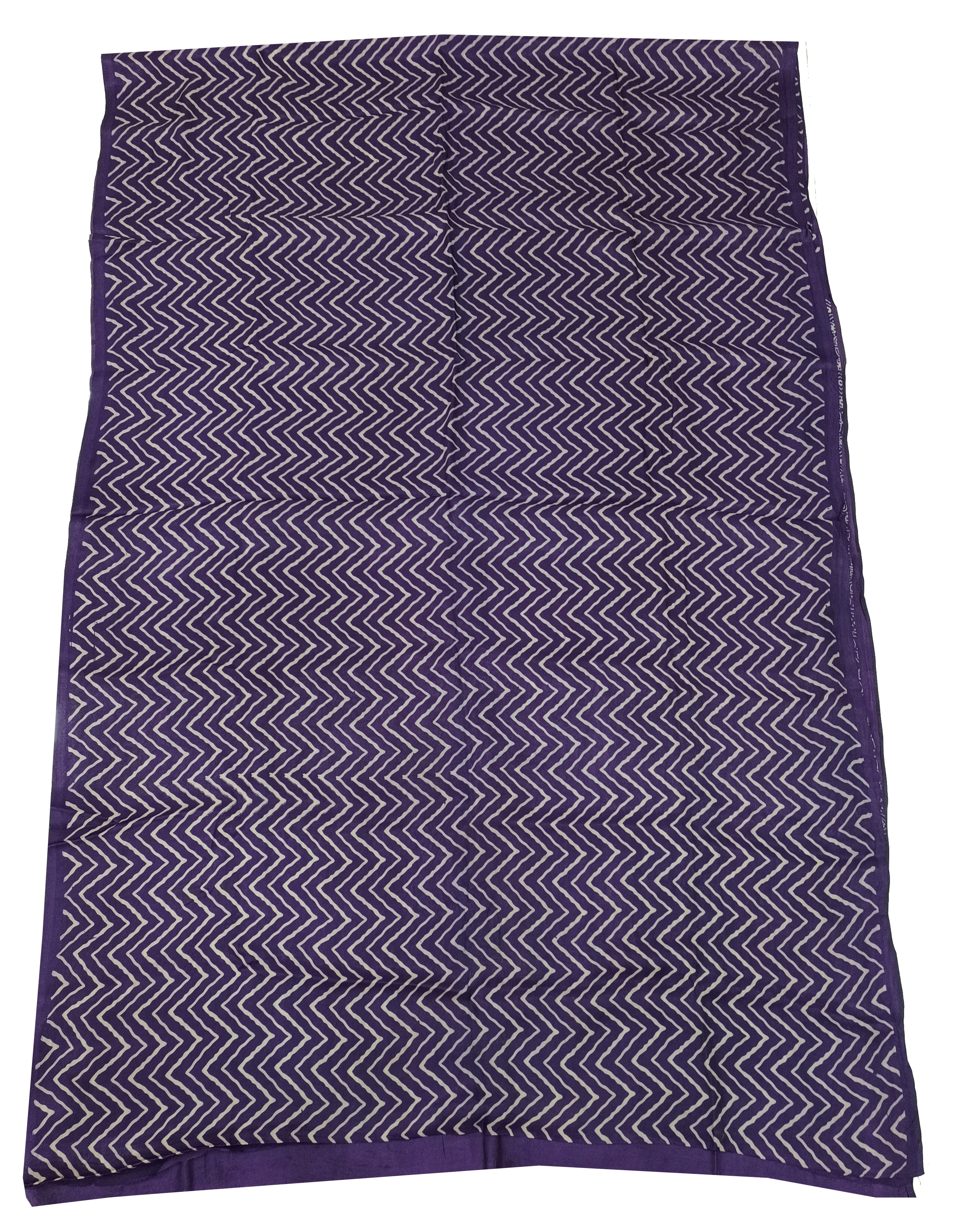 Lariya Print Blue Modal Silk Saree - AHVAN Handicrafts